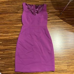 Elie tahari size two like new purple dress
